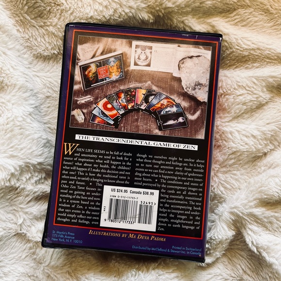 Osho Zen Tarot Transcendental Game of Zen Oracle deck Cards and Booklet - Picture 2 of 6